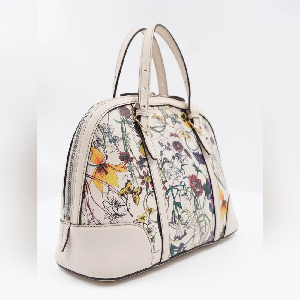 SOLD ❌❌ EUC GUCCI Flora Infinity Top Handle Dome Bag - Picture 2 of 15